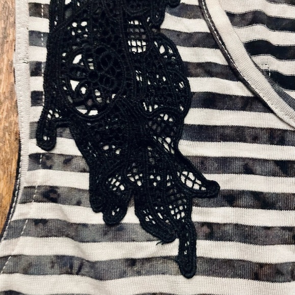 Britney Spears for Candies striped tunic, size S - Picture 3 of 3